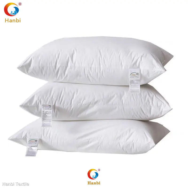Custom hotel style pillows free design Manufacturer | Hanbi Textile 1