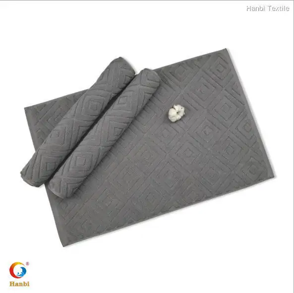 Custom hotel collection bath rugs highly rated Manufacturer | Hanbi Textile 1