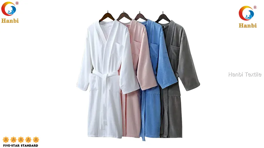 Custom unique bathrobes customized Manufacturer | Hanbi Textile 1