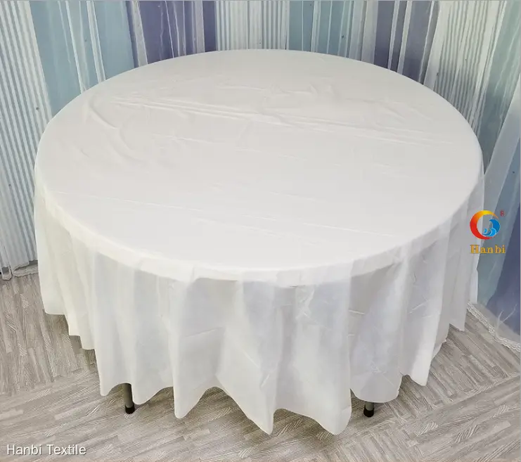 Custom rose gold disposable tablecloth factory direct supply Manufacturer | Hanbi Textile 1