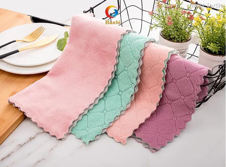 Hanbi Textile | Cheapest cotton kitchen towels supply 1