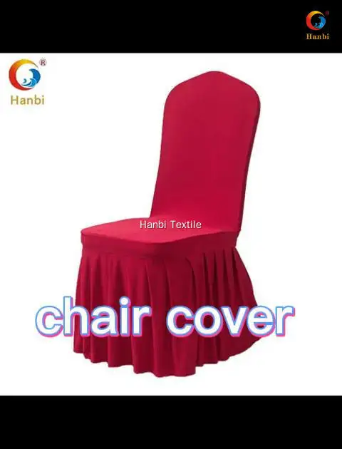 Custom black spandex chair covers factory Manufacturer | Hanbi Textile 1