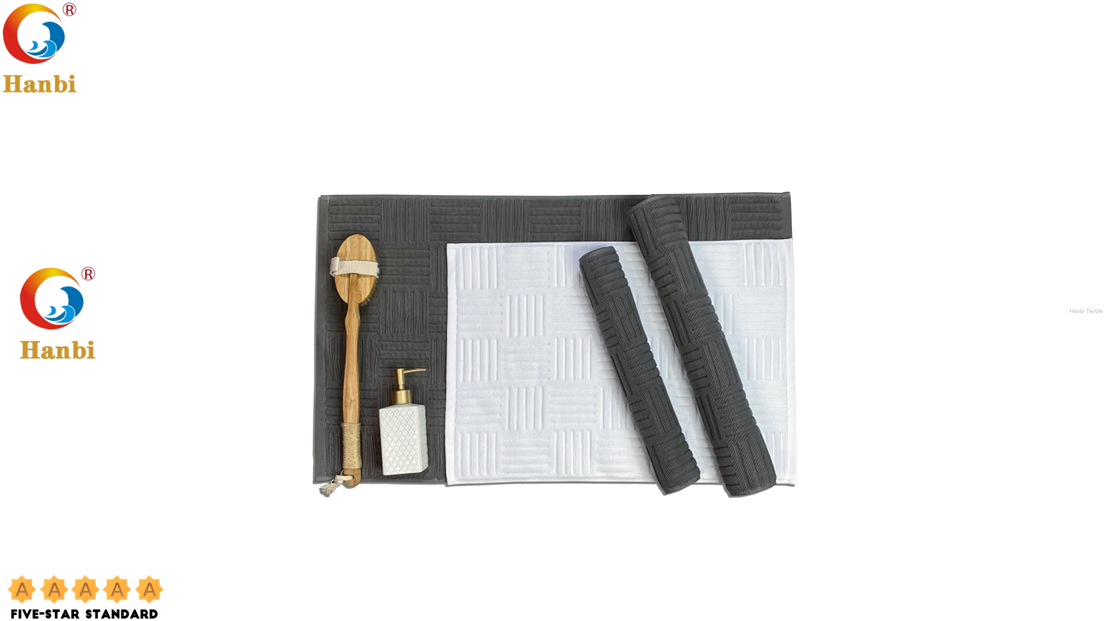 Hanbi Textile | Oem & Odm hotel bathmat from China 1
