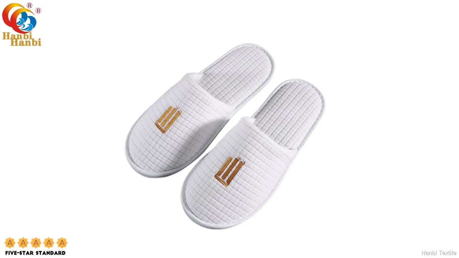 Hanbi Textile | Wholesale luxury hotel slippers factory price 1