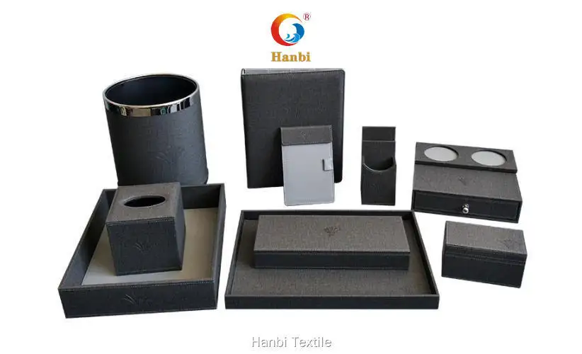 Quality leather trash can with good price | Hanbi Textile 1