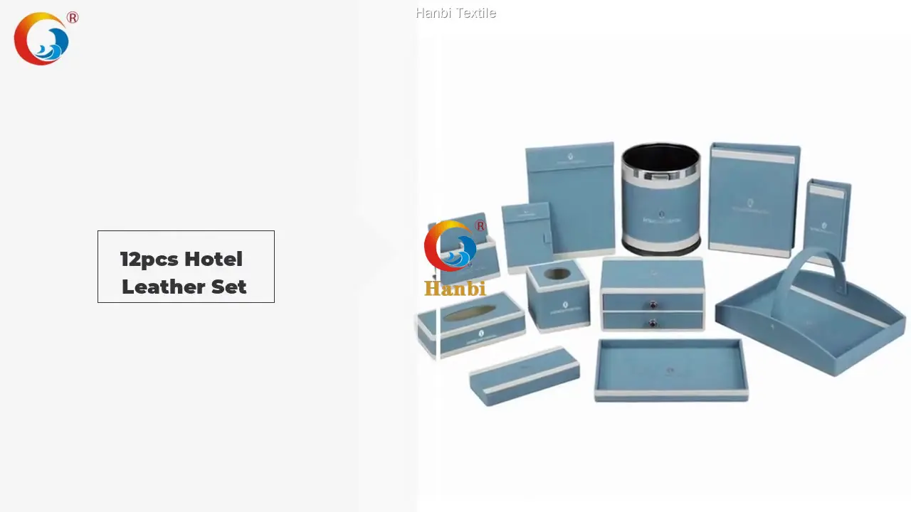 best material leather trash can factory | Hanbi Textile 1