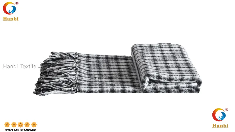 Wholesale chunky knitted bed runner factory | Hanbi Textile 1