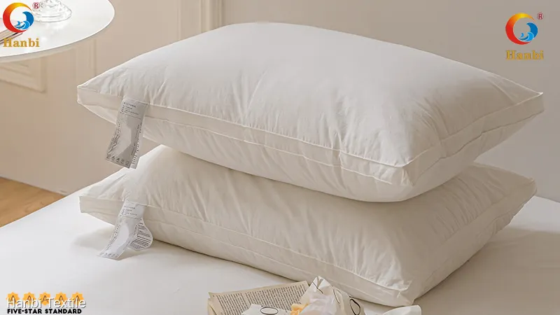 Custom hotel bed pillows supplier Manufacturer | Hanbi Textile 1