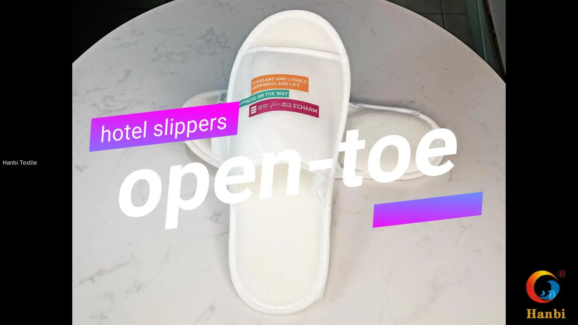 Hanbi Textile | Newest towelling slippers with custom services 1