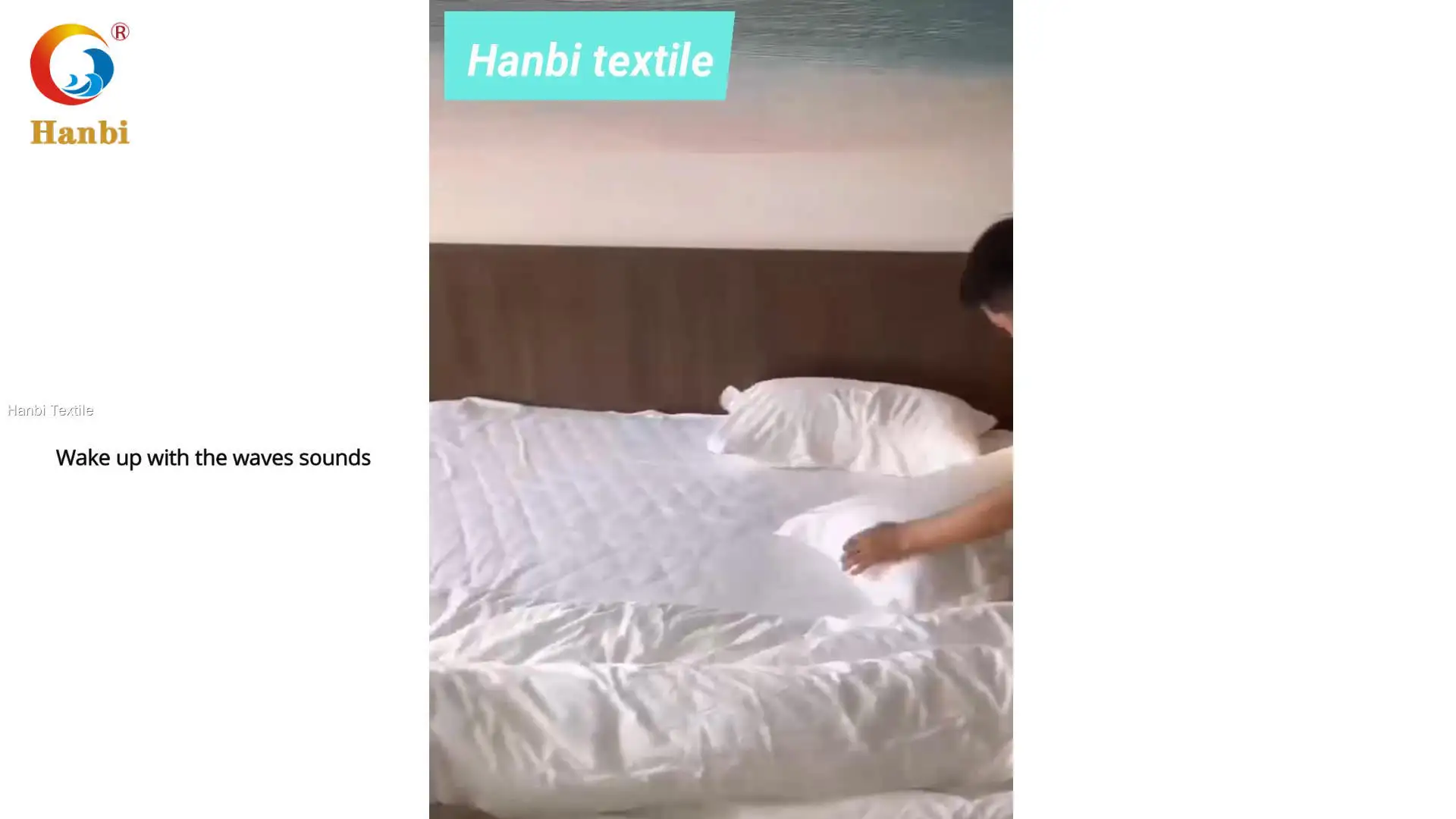 Custom hotel collection king size bedding sets supply Manufacturer | Hanbi Textile 1