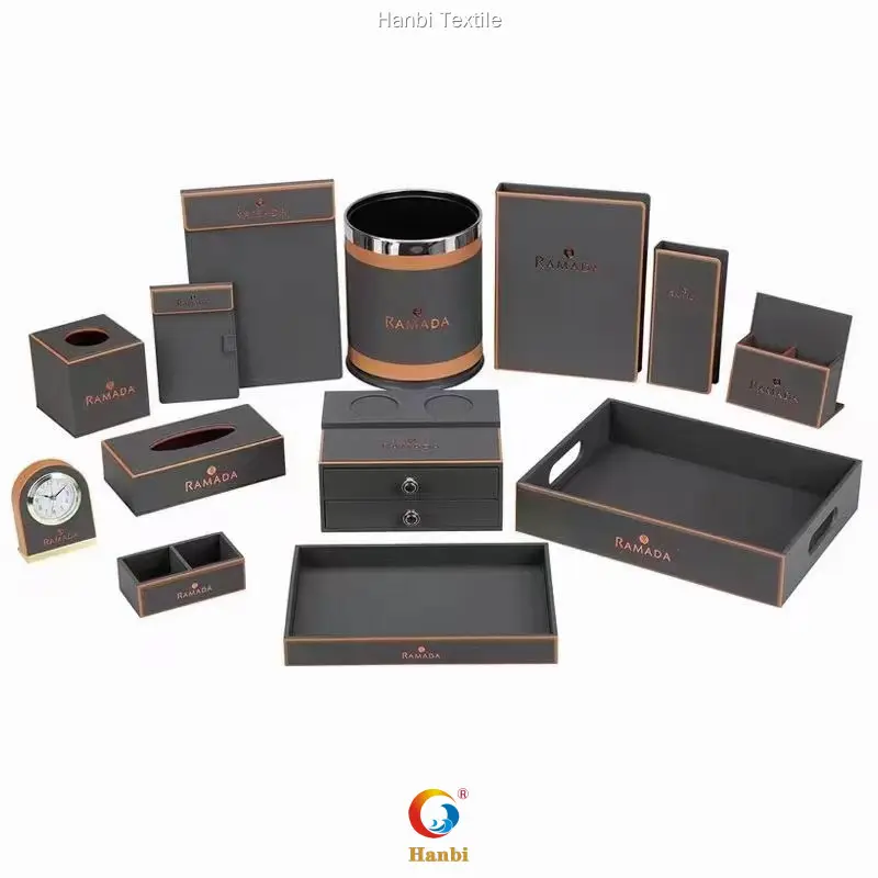 Custom leather hotel products factory direct supply Manufacturer | Hanbi Textile 1