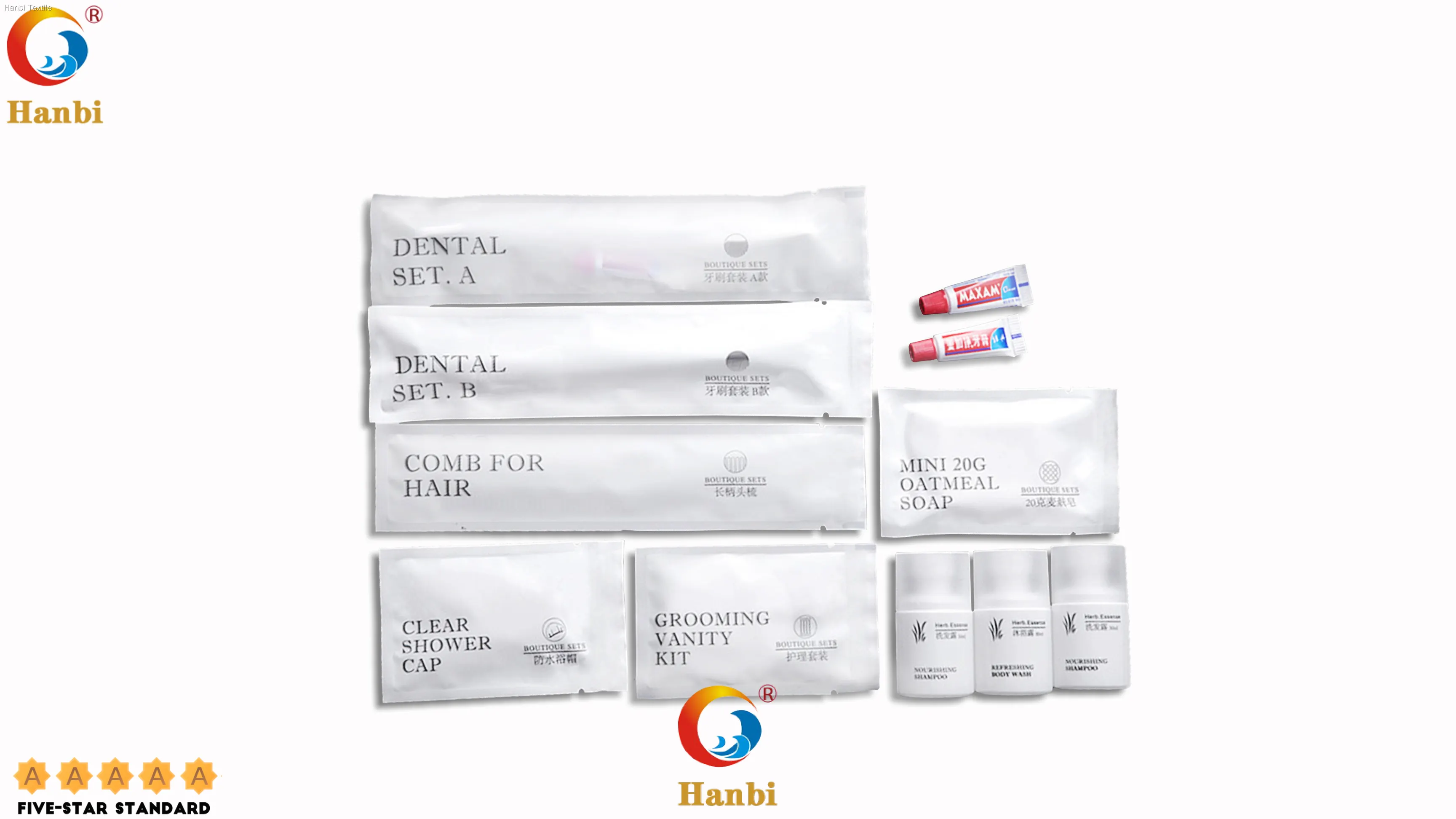 Quality hotel shower gel series | Hanbi Textile 1