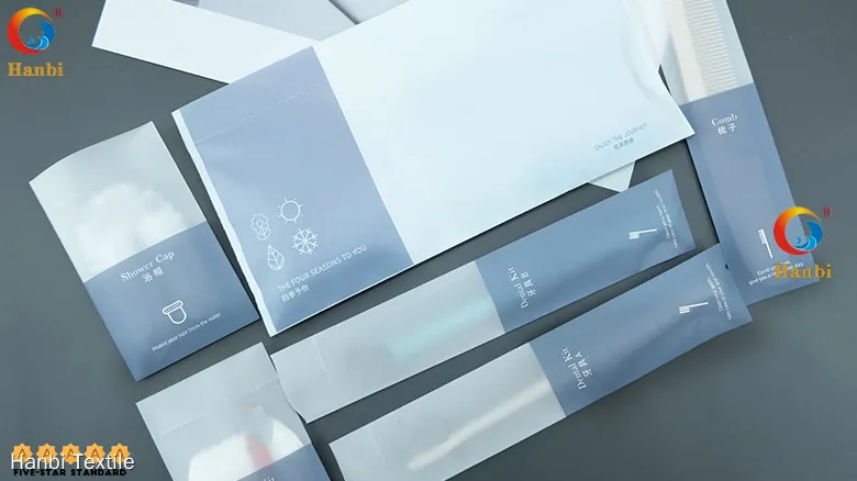 Custom disposable toiletries sets personalized Manufacturer | Hanbi Textile 1