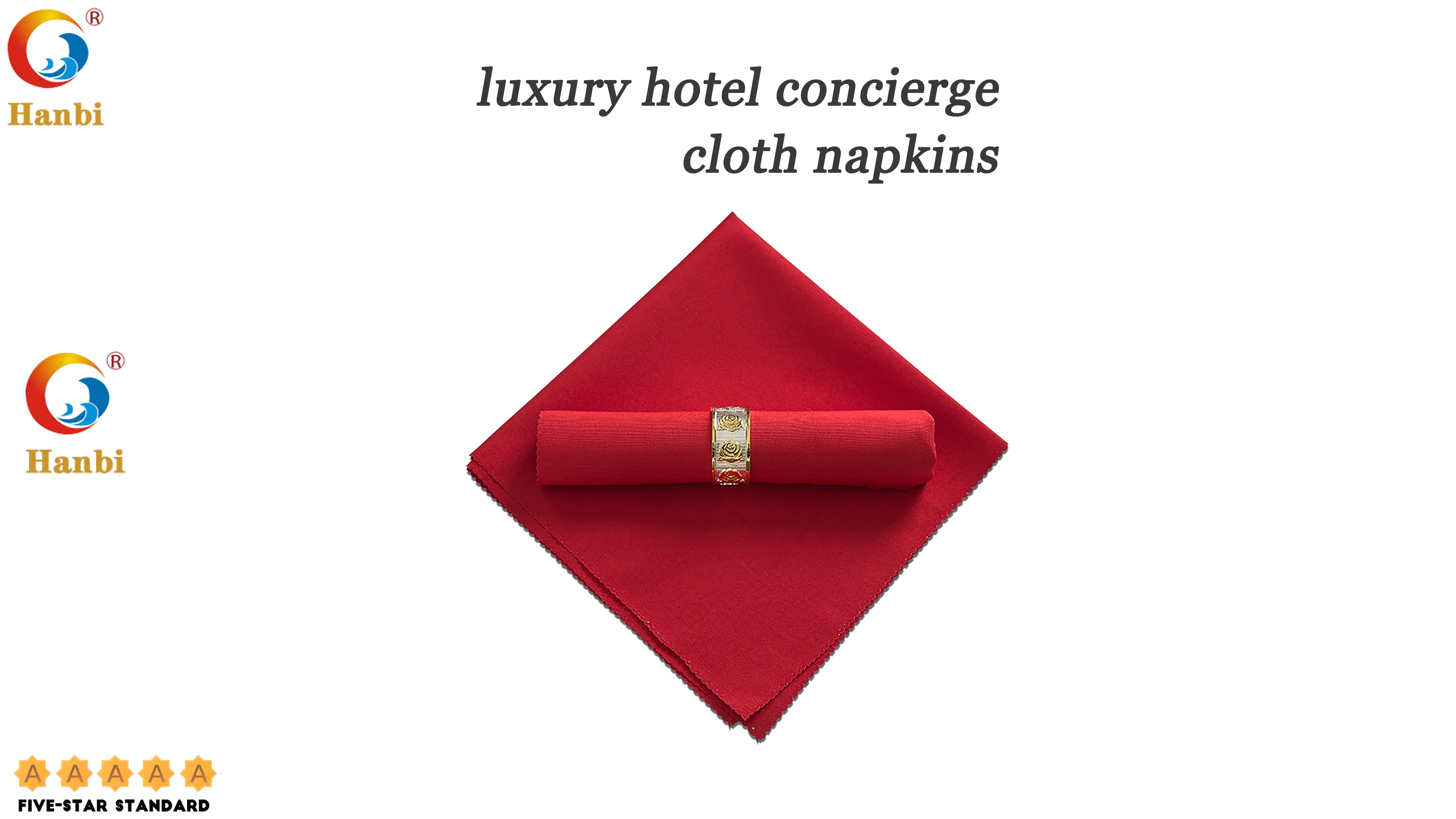 Custom Cloth Napkins with good price Manufacturer | Hanbi Textile 1