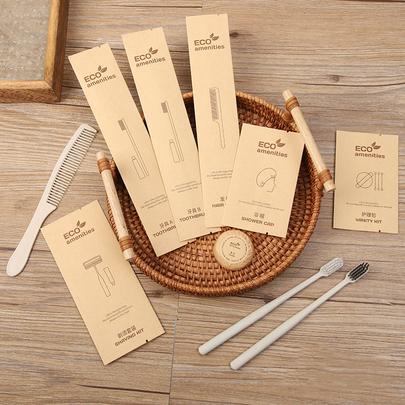 Eco Kraft Toilet Set: Once opened, it becomes a hotel-grade environmental revolution in the forest! 6