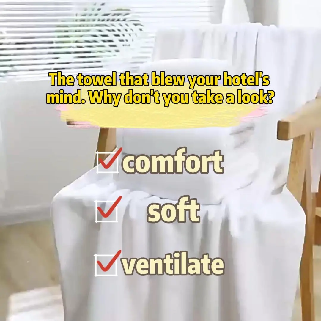 The towel that blew your hotel's mind.  Why don't you take a look? 1