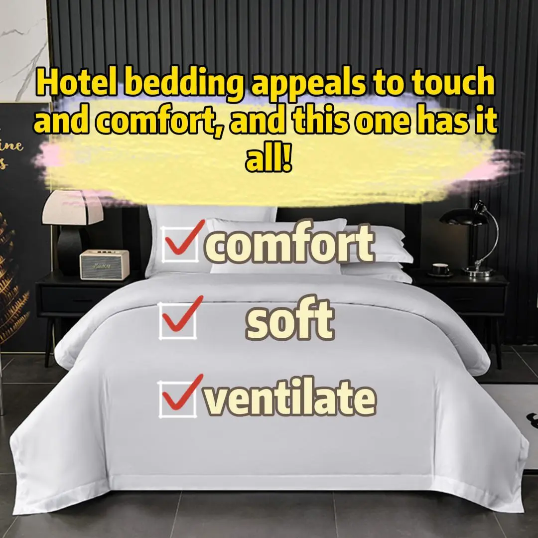 Hotel bedding appeals to touchand comfort, and this one has it all! 1