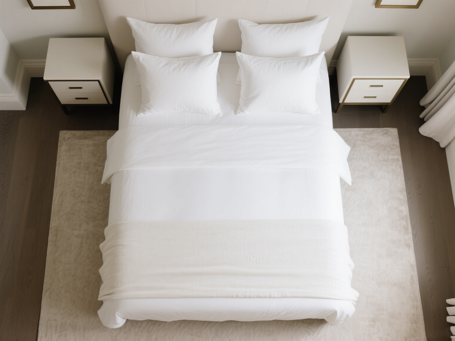 The luxurious details of hotel bedding: Masterfully crafted to enhance the beauty of sleep quality ！ 1