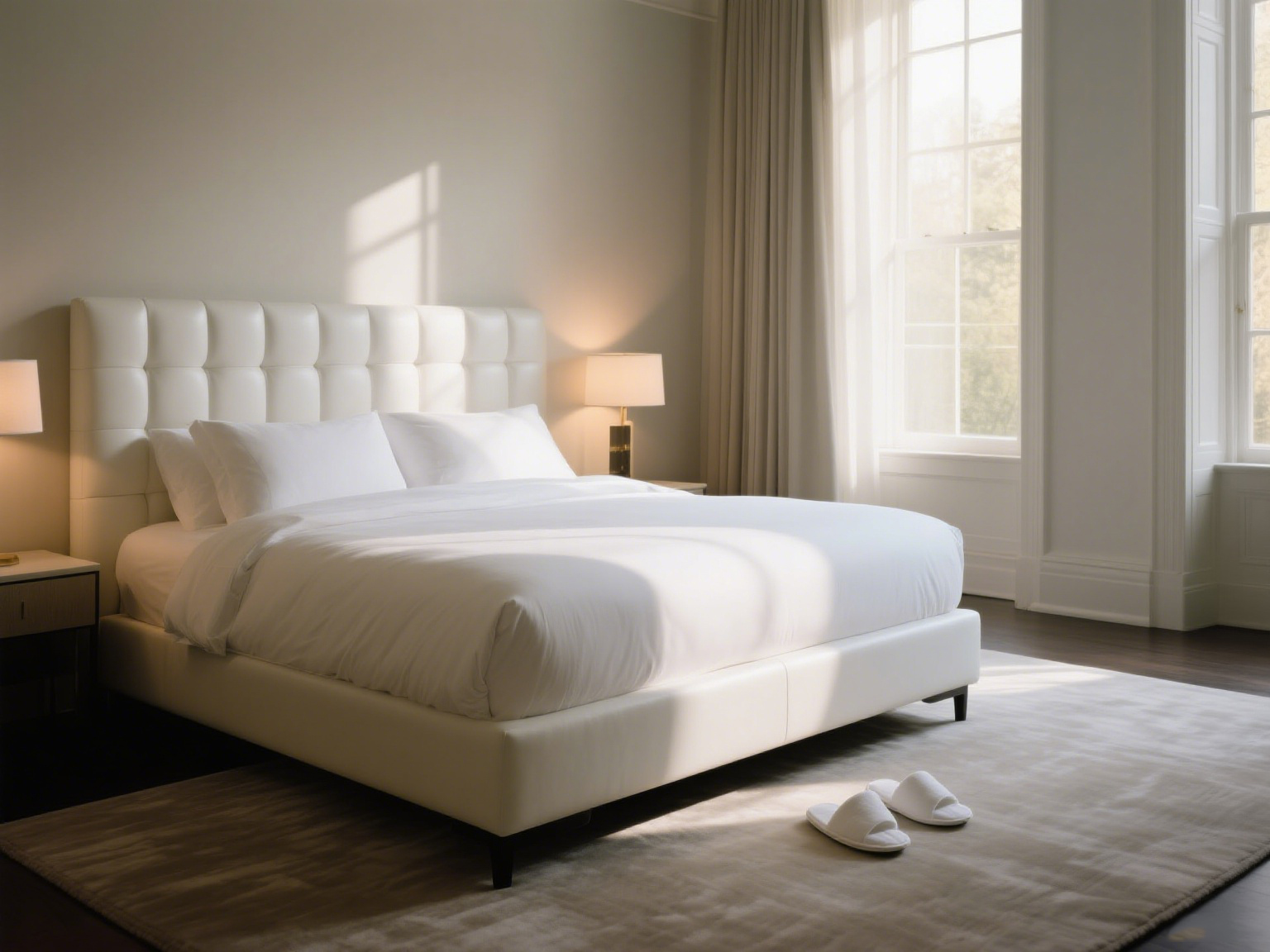 The luxurious details of hotel bedding: Masterfully crafted to enhance the beauty of sleep quality ！ 2