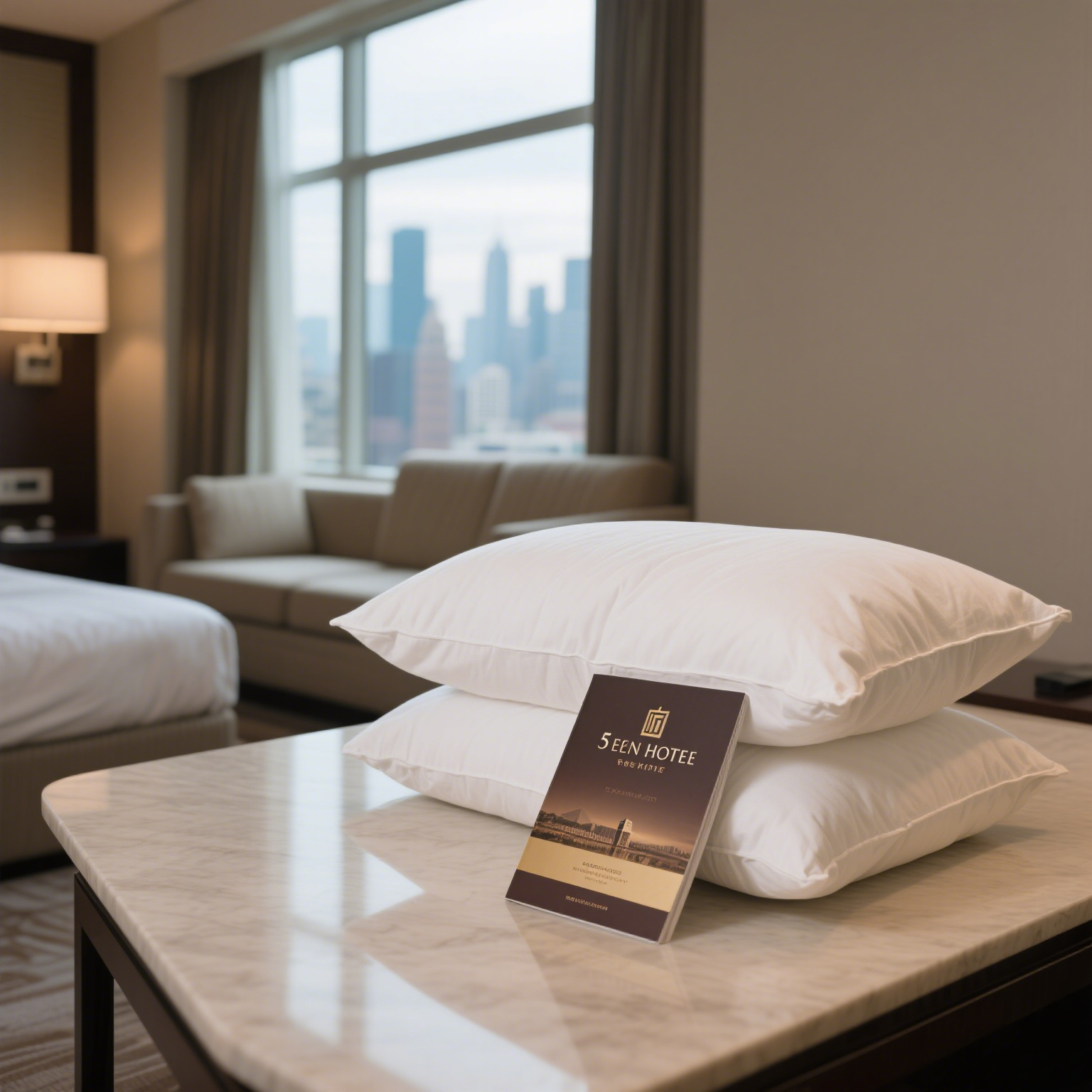 What kind of pillows are used in five-star hotels? 1