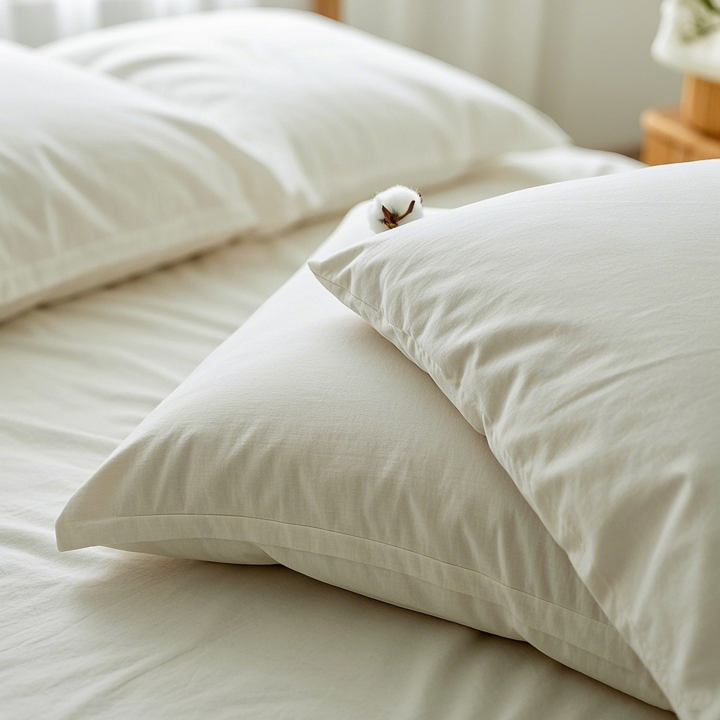 What kind of pillows do most hotels use? 1