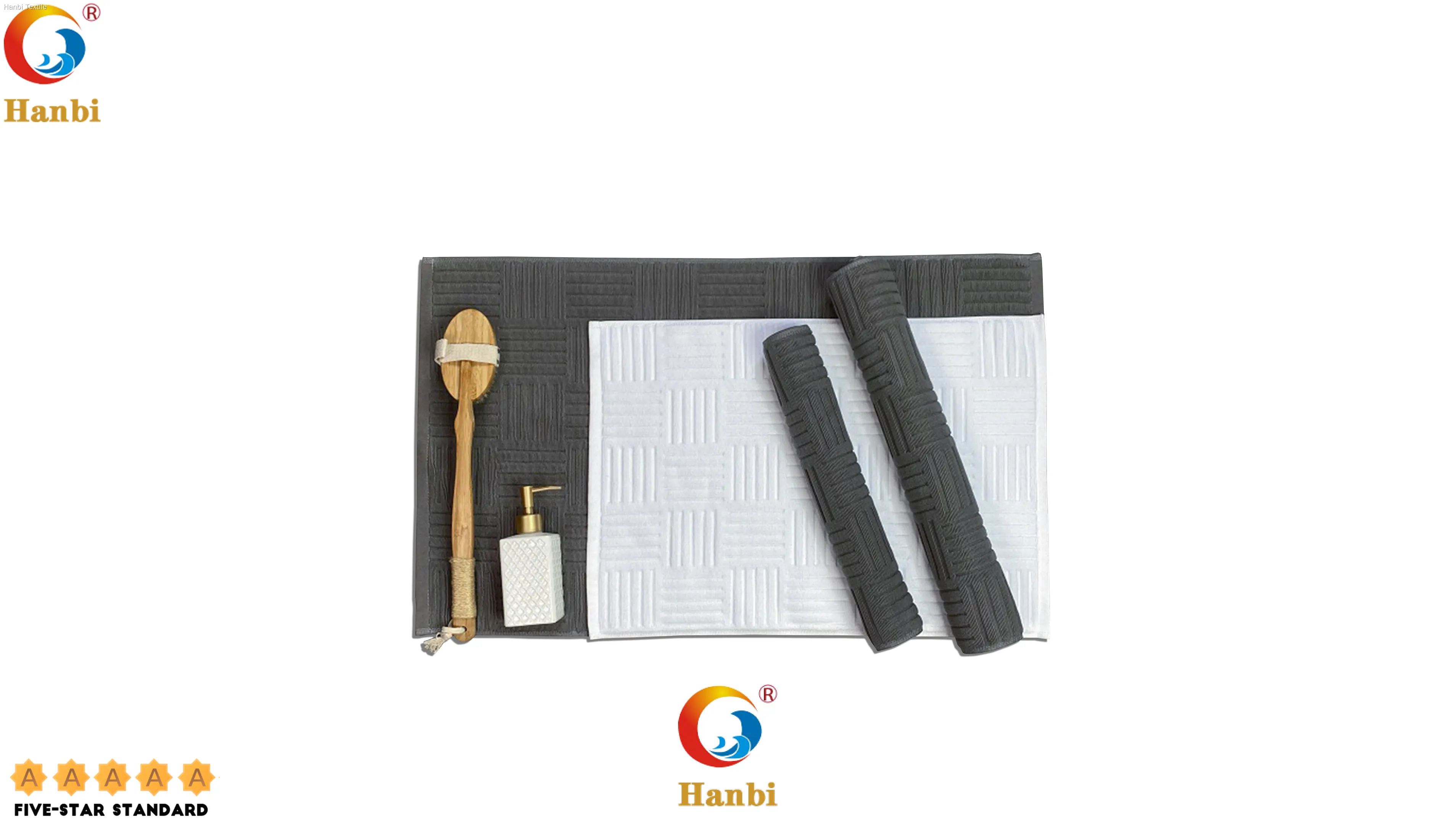 hotel collection cotton bath rugs at Wholesale Prices | Hanbi Textile 1