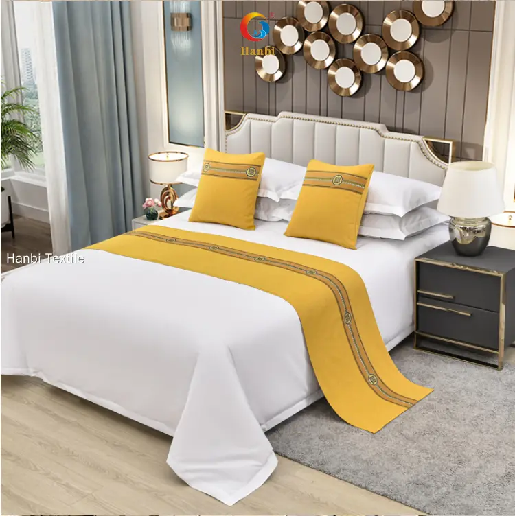 Hot Sale luxury bed runners best supplier | Hanbi Textile 1