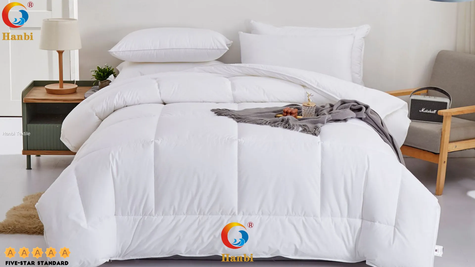 Custom hotel duvet king size series Manufacturer | Hanbi Textile 1