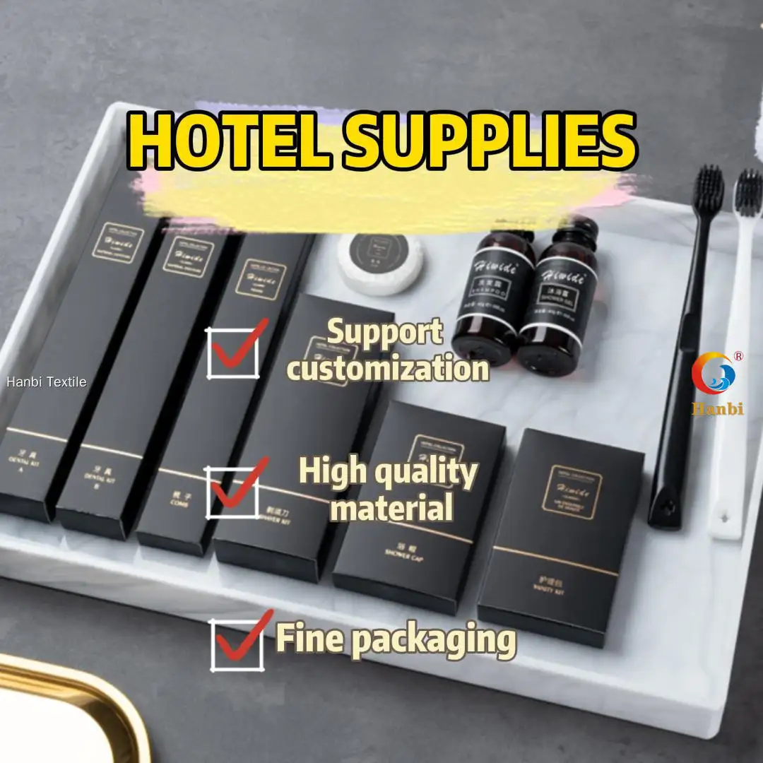 Custom bathroom amenities from China Manufacturer | Hanbi Textile 1