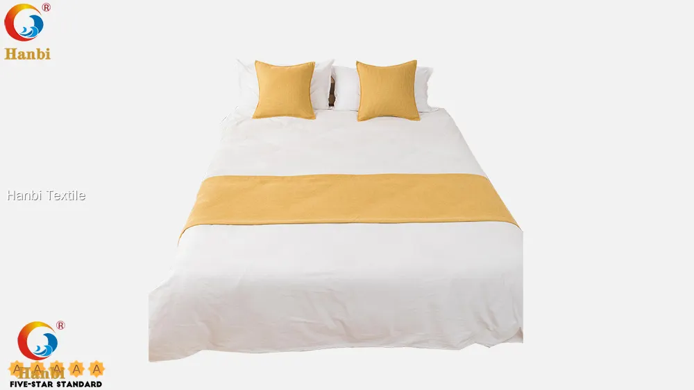 best material lime bed runner highly rated | Hanbi Textile 1