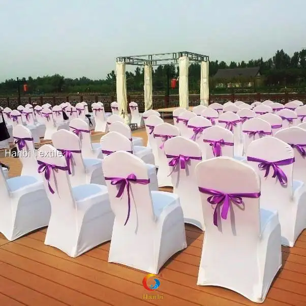 Wholesale royal blue chair cover best supplier | Hanbi Textile 1