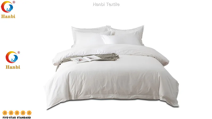 Oem & Odm white hotel bedding factory price | Hanbi Textile 1
