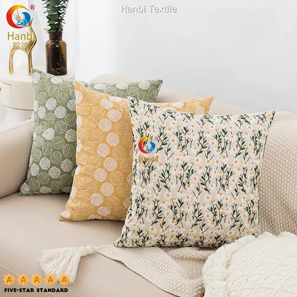 Custom hotel decorative pillow best supplier Manufacturer | Hanbi Textile 1