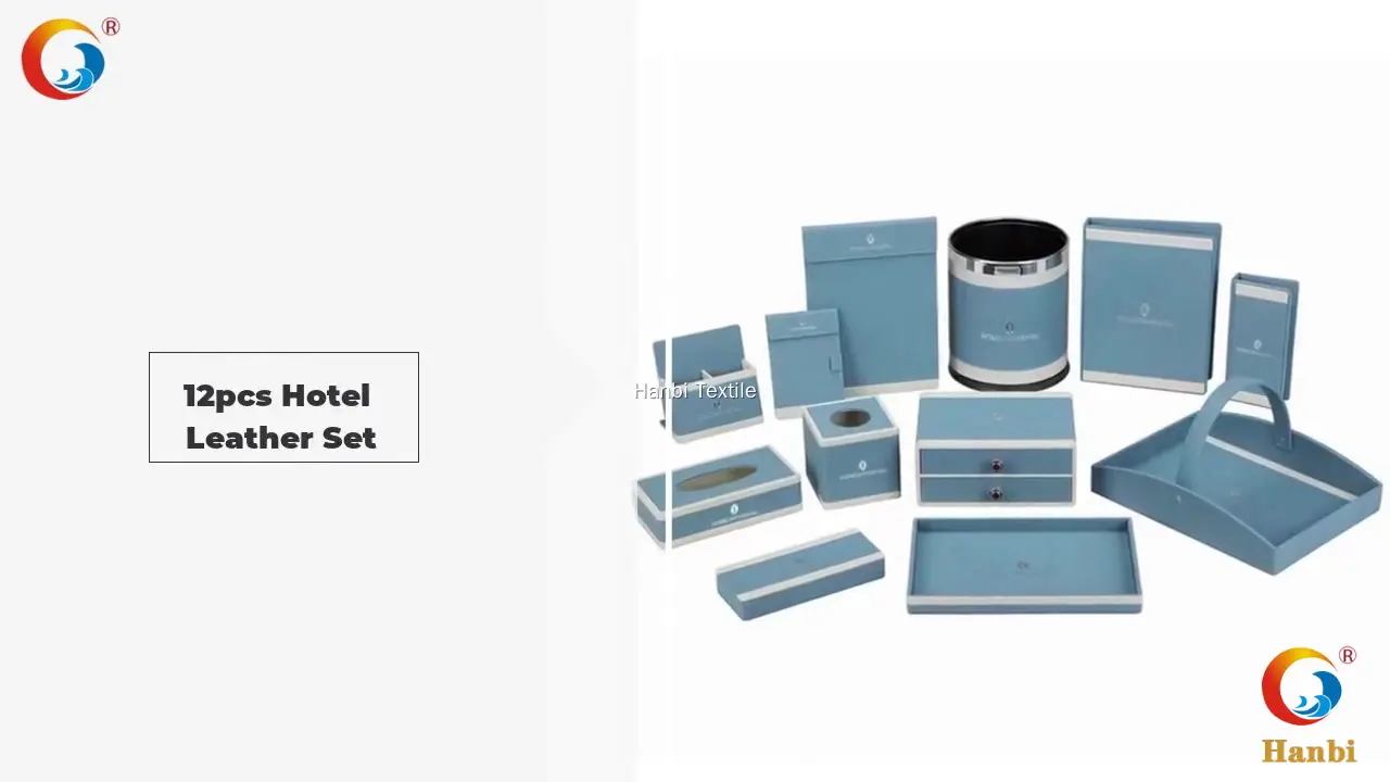 Hanbi Textile | Hot Sale hotel leather products directly sale 1