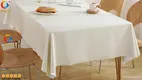 Custom wholesale linen tablecloths free design Manufacturer | Hanbi Textile 1