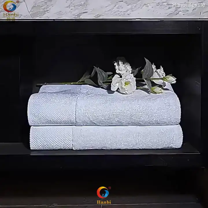 Custom egyptian cotton towels factory Manufacturer | Hanbi Textile 1