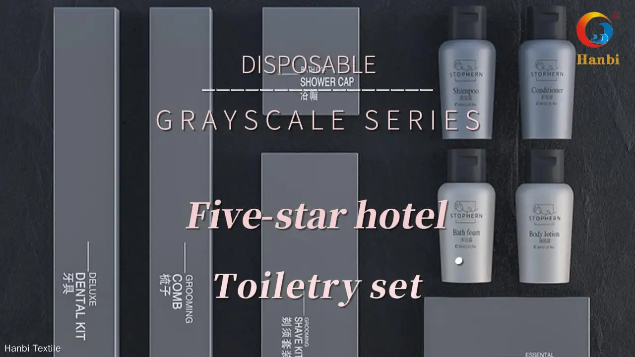 Customized bathroom amenities highly rated | Hanbi Textile 1