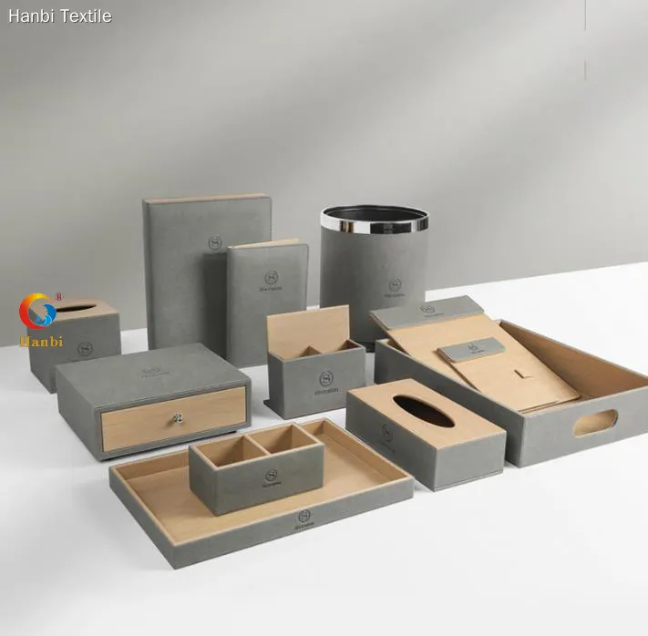 High End hotel leather products personalized | Hanbi Textile 1