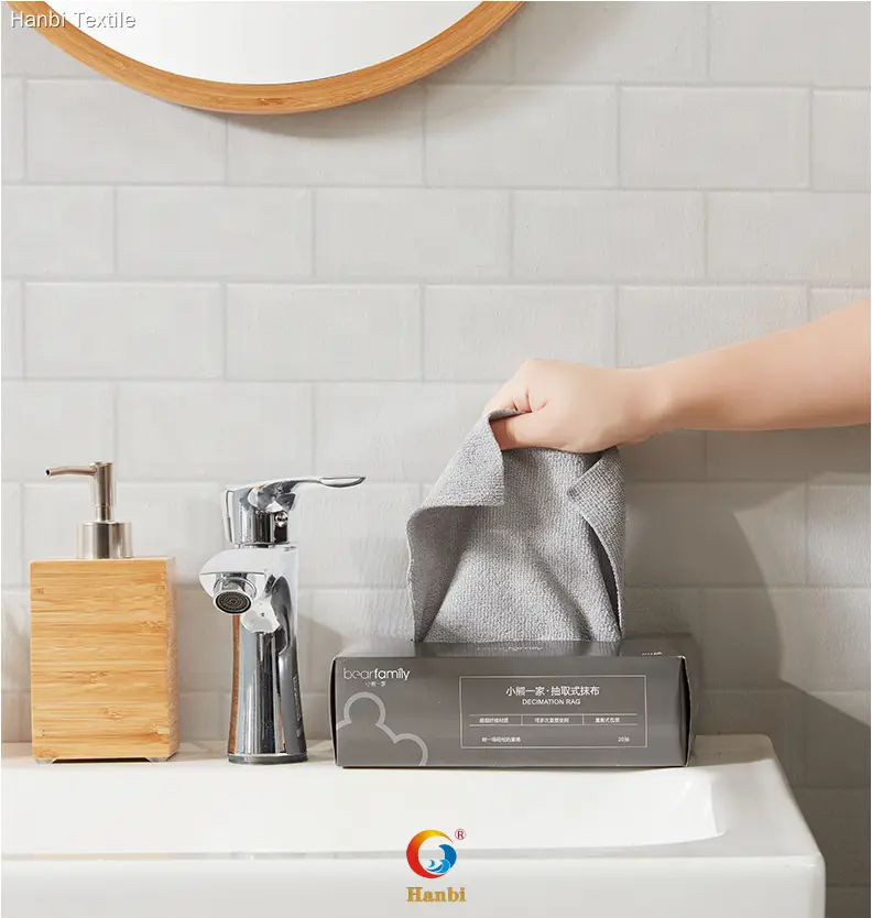 Hanbi Textile | Cheapest kitchen cleaning cloth factory direct supply 1
