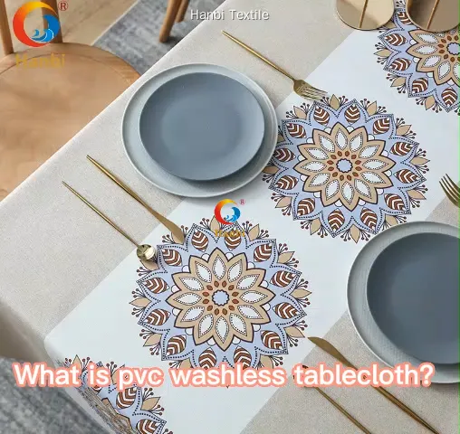 Custom linen tablecloths wholesale with good price Manufacturer | Hanbi Textile 1