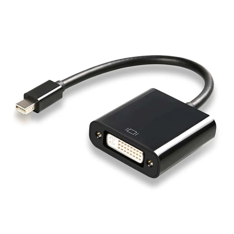 Mini Thunderbolt - DVI アダプタ Mini DP 1.2 - DVI コンバータ 1080p 1