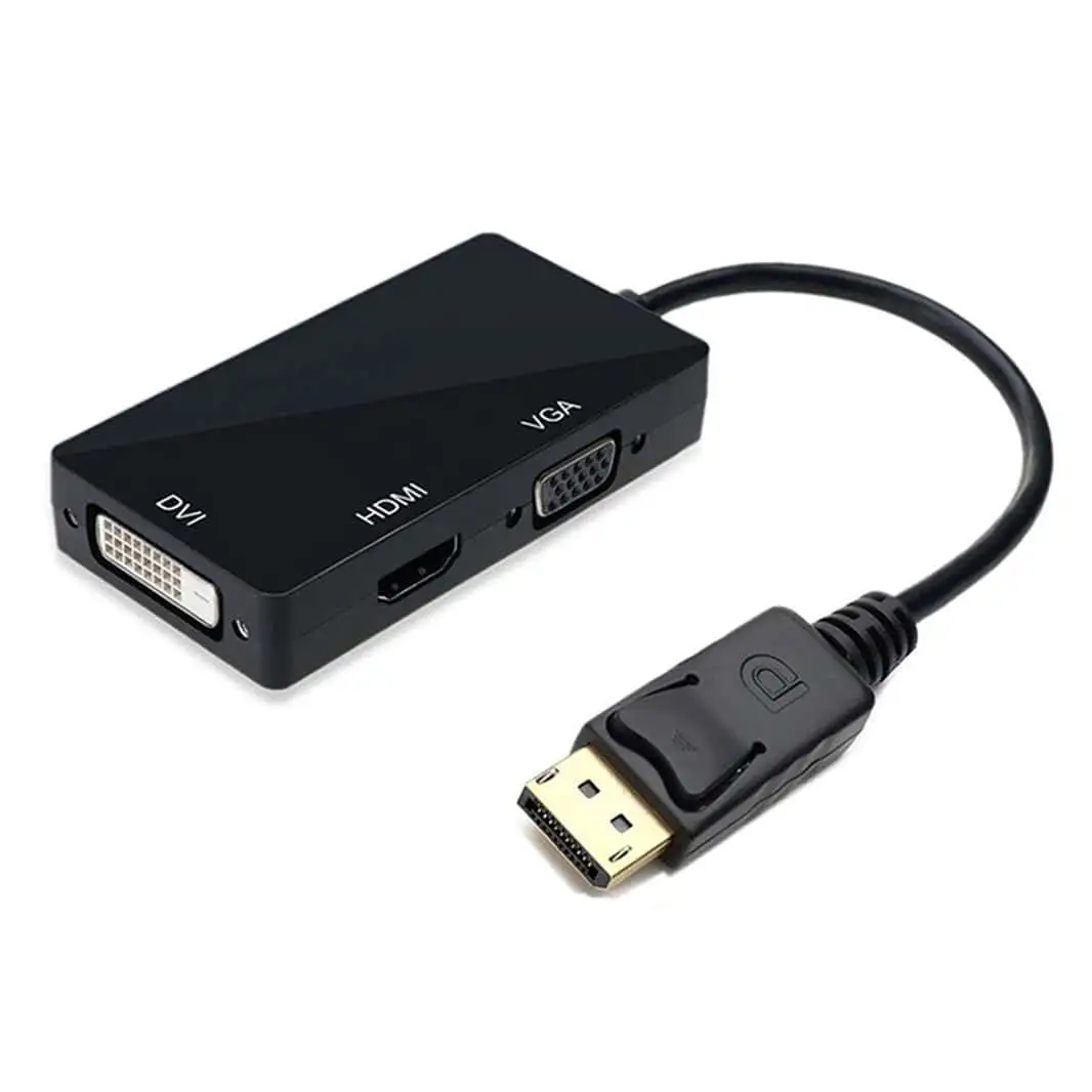 3 in 1 DisplayPort to HDMI VGA DVI Adapter 1