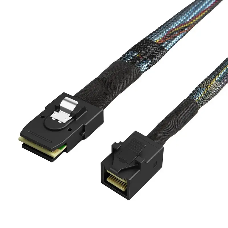 Mini SAS HD SFF-8643 4i to Mini SAS SFF-8087 Internal Cable