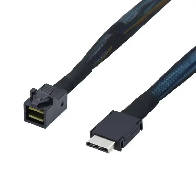 OCuLink PCIe SFF-8611 to Mini SAS HD SFF-8643 4i Cable（1）