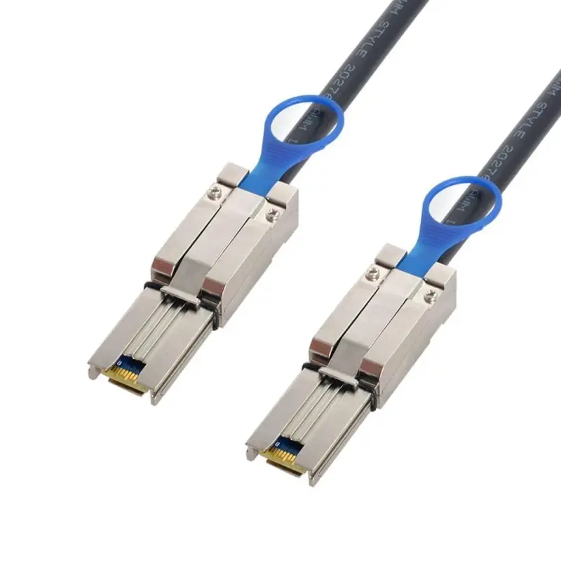Mini‑SAS SFF‑8088 to SFF‑8088 External Shielded Cable（1）