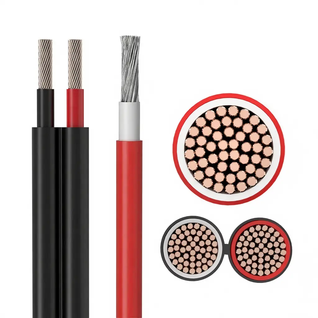 H1Z2Z2‑K Solar PV Cable, XLPO, 1.5kV DC, Tinned Copper 1