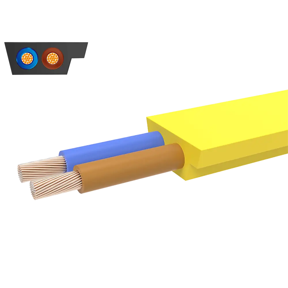 AS-Interface (AS-i) Flat Cable, 2×1.5mm², Unshielded, IDC-Piercing 1