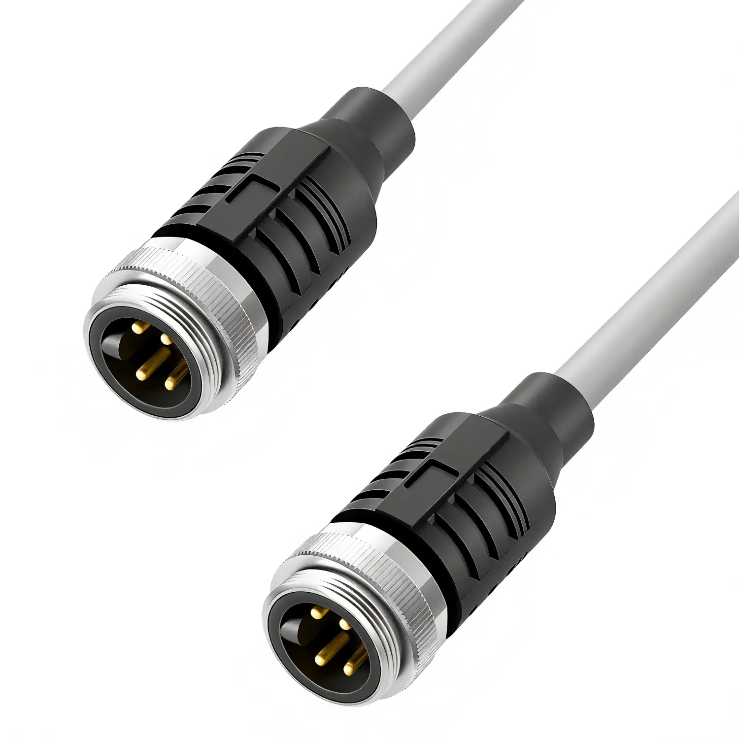 7/8" A‑Code 4‑Pin Male to Open Cable (1)