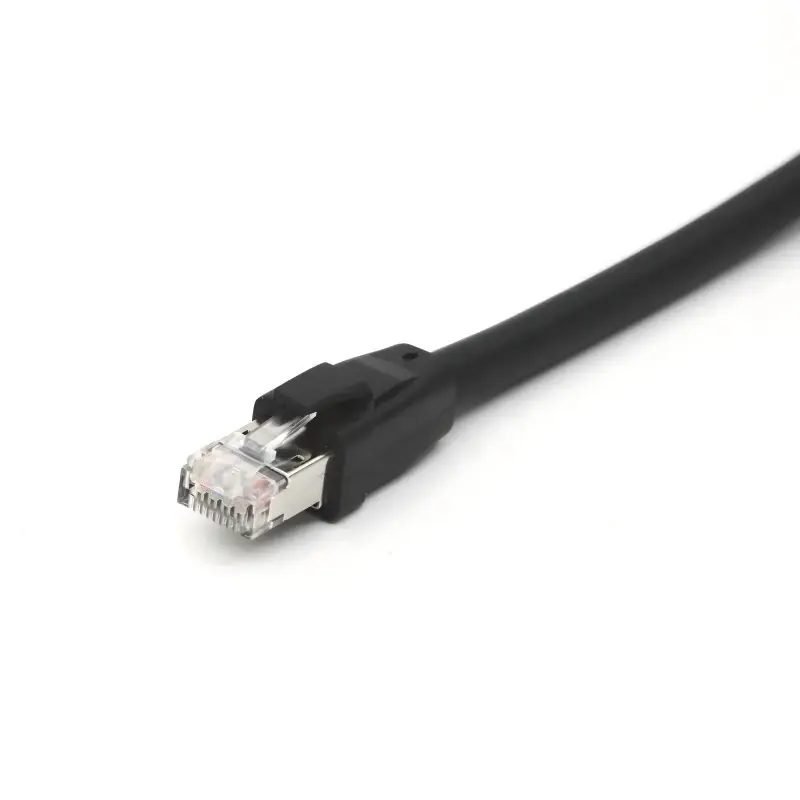 Cat8 S/FTP 26AWG Braided RJ45 Patch Cord, 2GHz, PoE++, GHMT Verified, PVC/LSZH Jacket 1