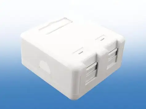 farsince Cat6A Shielded Keystone Jack (RJ45), Tool‑less Termination, 10G/500 MHz, Fits Standard Wall Plates/Patch Panels 1